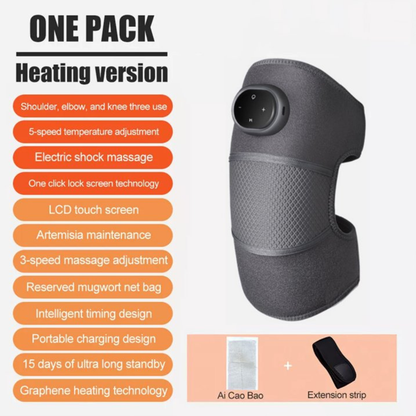 Relaja tus rodillas con calor y vibración